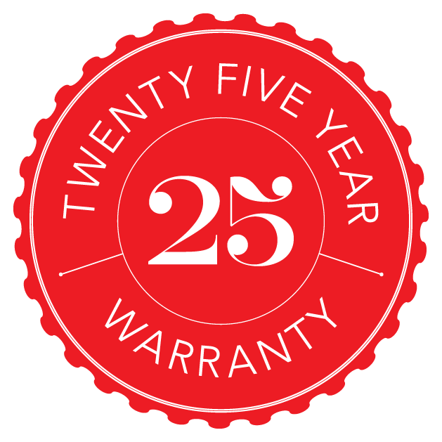 25 Year Warranty