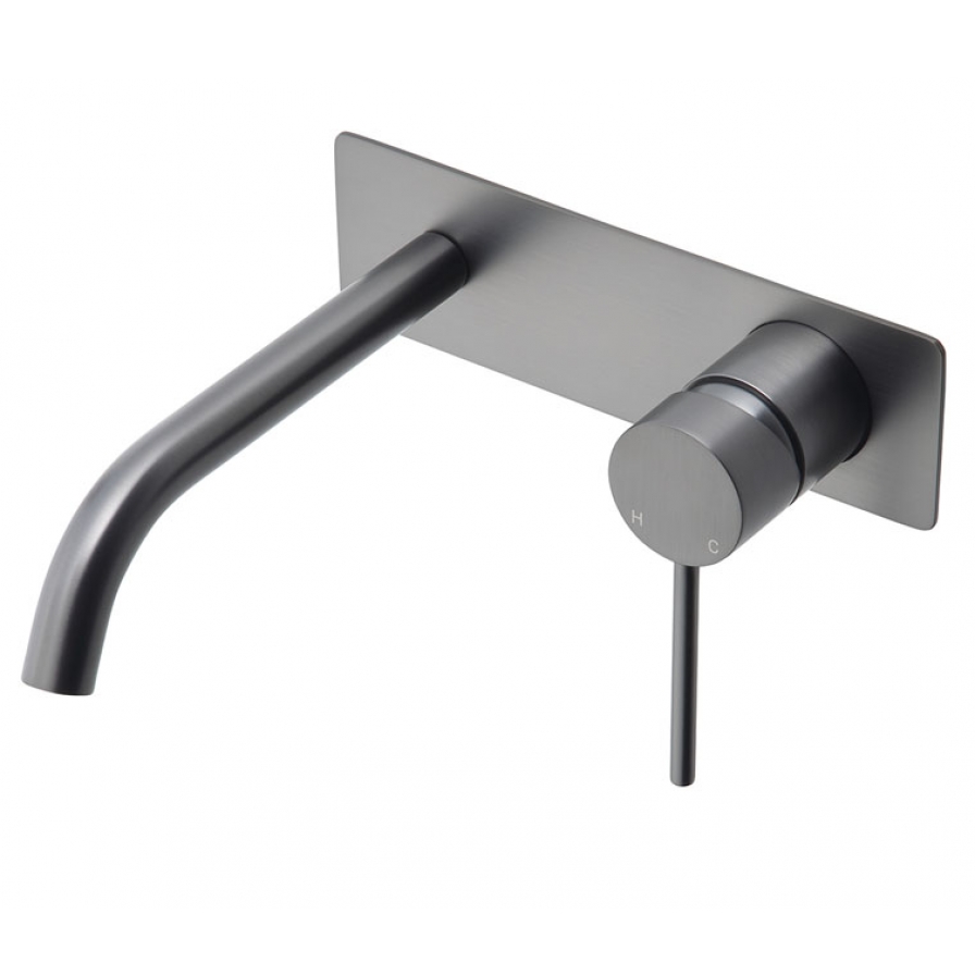 209 Series Wall Basin Set Gunmetal