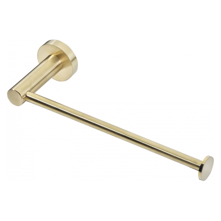 Aura Towel Stirrup Brushed Brass