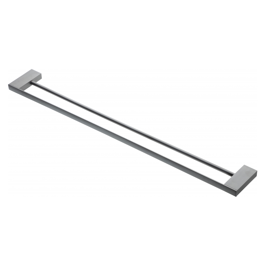 Teka Double Towel Rail Gunmetal