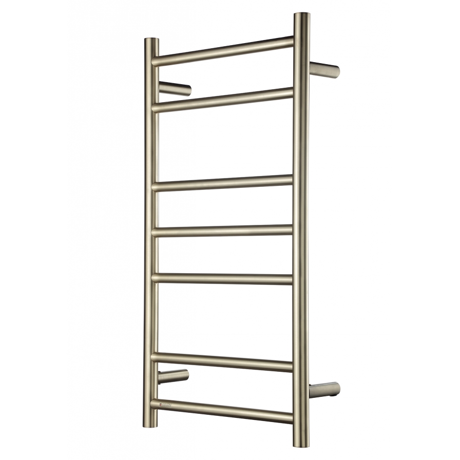 Genesis 825 Slimline Brushed Brass Towel Warmer