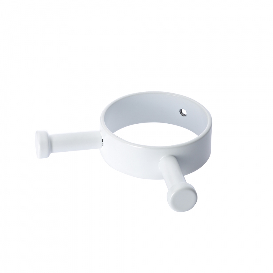 Heiko Pole Robe Hook - White 